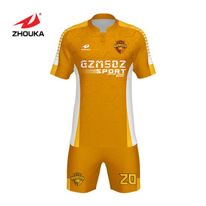 Online football jersey figures design patterns customize blank football jersey new football model - Product Image 2