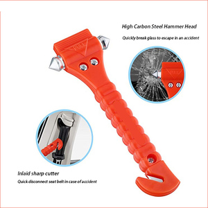Martillo de seguridad para Escape de automóvil, cortador de cinturón de seguridad, herramienta de emergencia para coche, rompeventanas de vidrio - Product Image 2