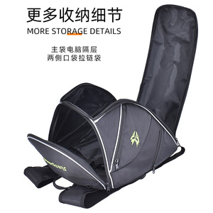 Mochila para Casco de Motocicleta, Bolsa de Viaje de Poliéster para Motociclistas, Mochila para Motocicleta - Product Image 3