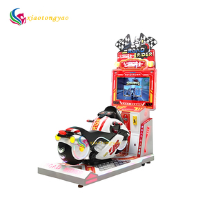 Nouvelle machine de jeu d'arcade interactive 3D de course Highway Knight, à monnayeur, avec interface en anglais et garantie d'un an - Product Image 6