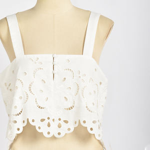 Ropa de mujer con curvas de alta calidad China Oem Factory 130G 100% algodón Ropa vintage - Product Image 4