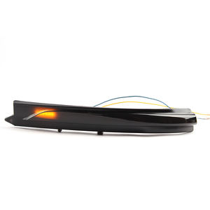 Feux de position de miroir de remorquage de bande de LED ADT pour K5 Optima MK4 FF 2016 2017 <span class=keywords><strong>2018</strong></span> 2019 Amber Smoked Side Mirror Turn Signal Lights - Product Image 5