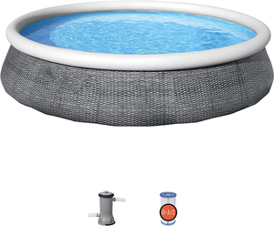 10ft 14ft 18ft Summer SET Piscines hors sol gonflables les <span class=keywords><strong>moins</strong></span> chères <span class=keywords><strong>Piscine</strong></span> extérieure - Product Image 1