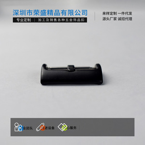 หัวเข็มขัดโลหะสีดำ ทนทาน สำหรับสร้อยข้อมืออัจฉริยะและนาฬิกา - Product Image 4