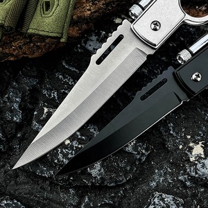 Cuchillo Plegable Multifuncional AK para Supervivencia al Aire Libre, Herramienta Portátil EDC para Senderismo, Cuchillo de Bolsillo DIY 5Cr13Mov - Product Image 3