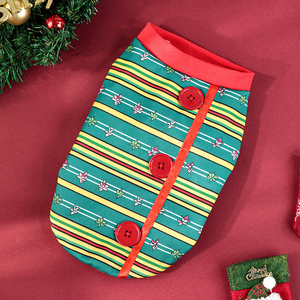 Ropa de Navidad de estilo Otoño e Invierno de alta calidad, fábrica de perros bípedos para mascotas a la venta, ropa de Navidad para perros pequeños hecha de tela - Product Image 5