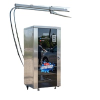 Station de lavage de voitures automatique 24h/24 sans surveillance avec certificat CE, paiement par carte Visa