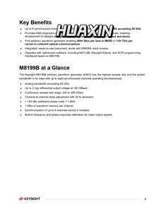 Generador de Ondas Arbitrarias Keysight M8199B, Ancho de Banda: 80 GHz, Resolución DAC: 8 bits, Frecuencia de Muestreo Máxima: 256 GSa/s * - Product Image 6