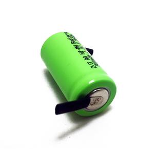Batterie rechargeable Ni-MH 1.2V 2/3AA avec cosses à souder (800mAh) - Product Image 5