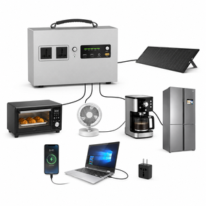 Nouvelle Station d'Énergie Portable 1200W 2000W 3600W en Gros, Alimentation Extérieure 220V 4800Wh, Générateur Solaire - Product Image 4