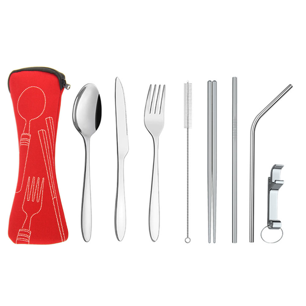 8-piece set+red