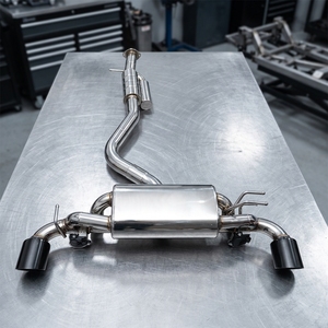 Sistema di Scarico Catback Valvetronic SDO per <span class=keywords><strong>Toyota</strong></span> GR <span class=keywords><strong>YARiS</strong></span> 1.6T 2023, Acciaio Inox Lucidato a Specchio, Spessore 1.5mm, Montaggio a Bullone - Product Image 1