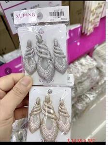 A01 Xuping Trang Sức Thanh Lịch 18K Màu Vàng 2020 Thiết Kế Mới Bộ Trang Sức - Product Image 6