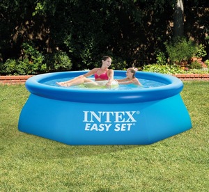 <span class=keywords><strong>Piscina</strong></span> Inflable Familiar <span class=keywords><strong>Redonda</strong></span> de PVC Sobre el Suelo INTEX 28120 305*76CM Azul - Product Image 3