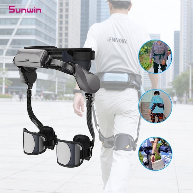 New 2026 Business Ideas AI Powered Carbon Fiber Lower Limb Exoskeleton 2kg Electric Power Suit Robot for Walking Climbing Hiking