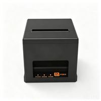 Impresora POS de Alta Velocidad de 80 mm con Cortador Automático, 230 mm/s, Ideal para Cocina y Pequeños Negocios, Compatible con Windows, Linux, MacOS
