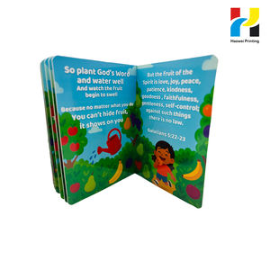 Service d'impression de livres cartonnés sur mesure pour enfants sur l'intelligence émotionnelle, impression offset couleur, couverture souple, <span class=keywords><strong>livre</strong></span> éducatif illustré - Product Image 4