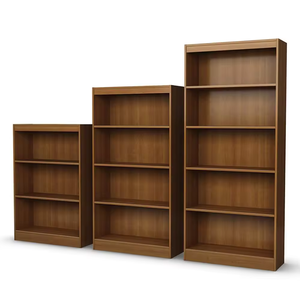 Muebles para el Hogar, Vitrina de Vidrio y MDF Personalizada, Diseño Moderno HKY-07, Librería de MDF HKY-07 - Product Image 4