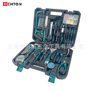 Chton – Kit d'outils de réparation domestique 108 pièces, jeu d'outils à douilles 1/4 po pour la rénovation et l'entretien de la maison - Product Image 3