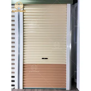 Puerta de persiana enrollable de acero, gruesa y silenciosa, multiusos, estilo australiano