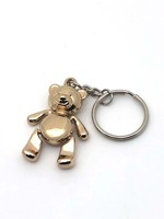 Llavero de Metal Personalizado con Forma de Oso, Bonito y Moderno, Grabable, para Fabricantes OEM al por Mayor