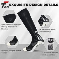 Chaussettes de compression de cyclisme professionnelles personnalisées, durables, haute résistance, antidérapantes, imperméables, respirantes, séchage rapide