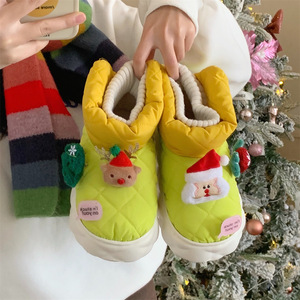 XIXITIAO stivale di alta qualità per neve o inverno molto freddo femmina all'aperto calda e confortevole caviglia natale neve ragazza stivale - Product Image 2