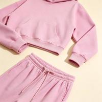 Ensemble sweat à capuche et pantalon de survêtement en molleton bouclette 430g personnalisé, coupe oversize, style streetwear unisexe, automne-hiver