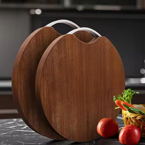 Tabla de Cortar de Madera de Ébano Natural para Cocina, Tabla para Picar Frutas y <span class=keywords><strong>Verduras</strong></span>, Estilo Simple, Venta al por Mayor - Product Image 1