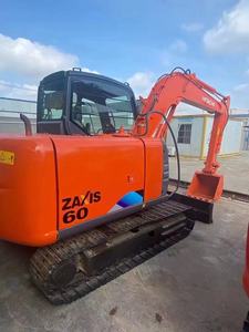Excavadora HITACHI ZX60 de segunda mano a la venta, miniexcavadora de orugas japonesa original con engranajes y componentes de núcleo de bomba - Product Image 2