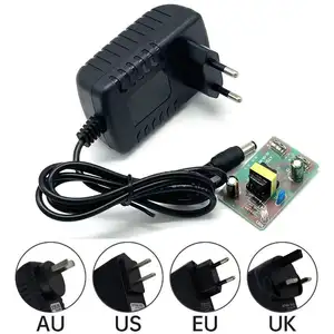 12v 0.5a 1a 2a Ac Dc Power Adapter 12v0.5a Switching Adapter Power For Led Strip Light Cctv Router