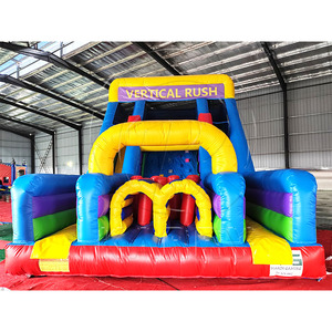 Nhà Máy Bán buôn trẻ em của <span class=keywords><strong>Inflatable</strong></span> đôi trượt với leo tường cạnh tranh trò chơi thể thao <span class=keywords><strong>Inflatable</strong></span> Bouncer trượt - Product Image 4