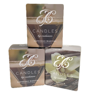 Coffret cadeau d'aromathérapie pour mariage et anniversaire personnalisé de luxe Bougie parfumée en forme de pilier en cire de soja faite à la main pour usage domestique