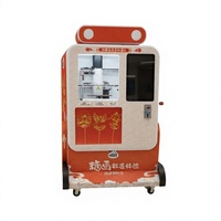 Imprimante automatique d'art sucré IA, machine distributrice de bonbons à haute efficacité pour la vente de snacks de rue et les activités commerciales