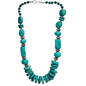 Collar acrílico Lucite de resina azul cielo de la mejor calidad para mujer, cadenas de cuentas de moda indias hechas a mano, estilo moderno para bodas - Product Image 4