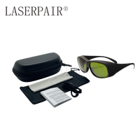 Lunettes de sécurité laser à haute protection certifiées CE 730-1100nm OD 5+ et 750-1100nm OD 7+ pour laser Diode ND YAG