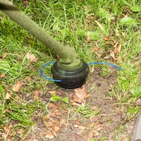 Fil de nylon rond de 1,6 mm x 100 m pour débroussailleuse, coupe-herbe, accessoires pour outils de désherbage, fil pour tondeuse à gazon