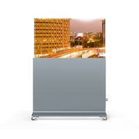 Écran OLED transparent de 55 pouces, haute transparence, affichage vif et interactif pour ascenseurs, centres commerciaux, magasins de détail, métros, SDK