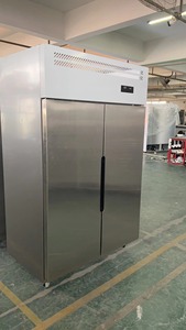 1000L ventilateur de refroidissement en acier inoxydable 2 portes cuisine commerciale réfrigérateurs congélateurs - Product Image 3