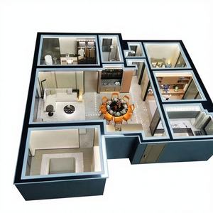 Maquettes architecturales modernes personnalisées, écologiques, pour l'affichage artisanal, modèles de table de sable pour villas et <span class=keywords><strong>immobilier</strong></span> - Product Image 3