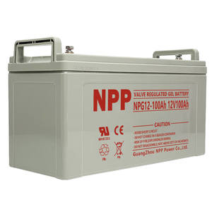 超長寿命NPPNaipuバッテリー12V100ah NPG12-<span class=keywords><strong>100Ah</strong></span>コンピュータールームUPS電源火災通信街路灯 - Product Image 4