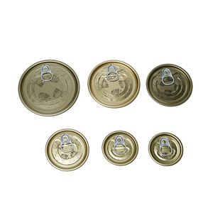Couvercle <span class=keywords><strong>de</strong></span> boîte en fer blanc <span class=keywords><strong>de</strong></span> 57 mm sur mesure avec anneau <span class=keywords><strong>de</strong></span> traction pour l'emballage <span class=keywords><strong>de</strong></span> boîtes <span class=keywords><strong>de</strong></span> bœuf en conserve, avec languette <span class=keywords><strong>de</strong></span> traction robuste - Product Image 2