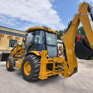 Stable Performance Used Japanese Brand <b>CAT</b> 420F 7 Ton <b>Wheel</b> Backhoe Loader Engine Motor Pump Gearbox Perfect Working Condition - Product Image 1