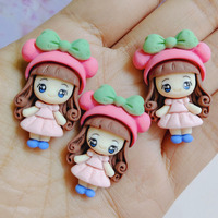 Nouvelles poupées en résine mignonnes de type princesse ange, accessoires pour cheveux pour enfants, personnalisables, tendance pour les coiffures et les vêtements