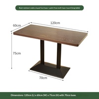 Ensemble table et chaises de café en bois massif, design nordique, dossier en rotin tressé, pour salons de thé/desserts commerciaux et mobilier de maison