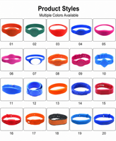 Pulsera de Silicona RFID NFC con Logotipo Personalizado, 13.56MHz, Impermeable, para Eventos, Venta al Por Mayor, MOQ Bajo de 100 Piezas, Diseño de Maqueta Gratuito