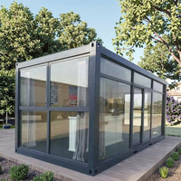 Shipping Detachable <strong>Prefabricated</strong> Steel Sandwich Panel Outdoor <strong>Cabin</strong> 40FT 20FT Modular Container for Mining Project