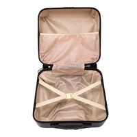 Valise compacte de 18 pouces avec logo personnalisé, valise à roulettes de qualité supérieure pour les voyages et le bureau