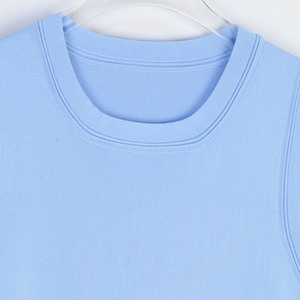 OUDINA elegante vestido <span class=keywords><strong>Sandro</strong></span> de verano para mujer elegante patrón de ladrillo sin mangas Chaleco de punto borla cuello para uso diario <span class=keywords><strong>primavera</strong></span> otoño - Product Image 5