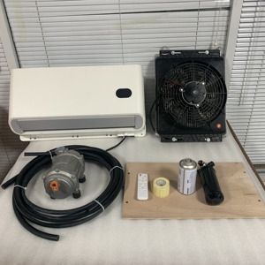 12 Volt điều hòa không khí máy nén Cooler AC kit <span class=keywords><strong>mini</strong></span> chia điều hòa không khí - Product Image 2